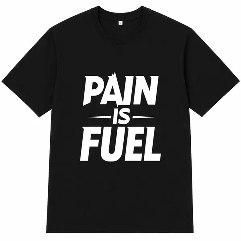 Fuel Fitness & Nutrition Oakbank - Camiseta com Estampa 'Pain Is Fuel',