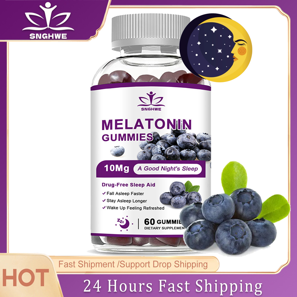 Melatonin Sleep Gummy - Gomas de Melatonina para Dormir 10mg
