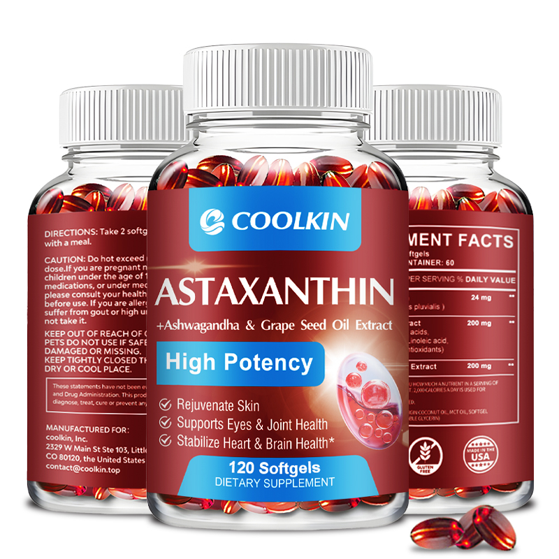Mct Oil Coconut - Suplemento de astaxantina com óleo de