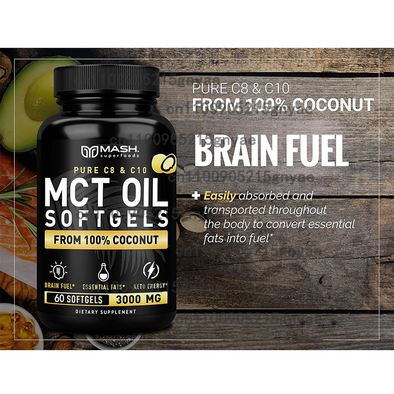 Mct Oil Coconut - Óleo MCT 3600 Mg C8 C10