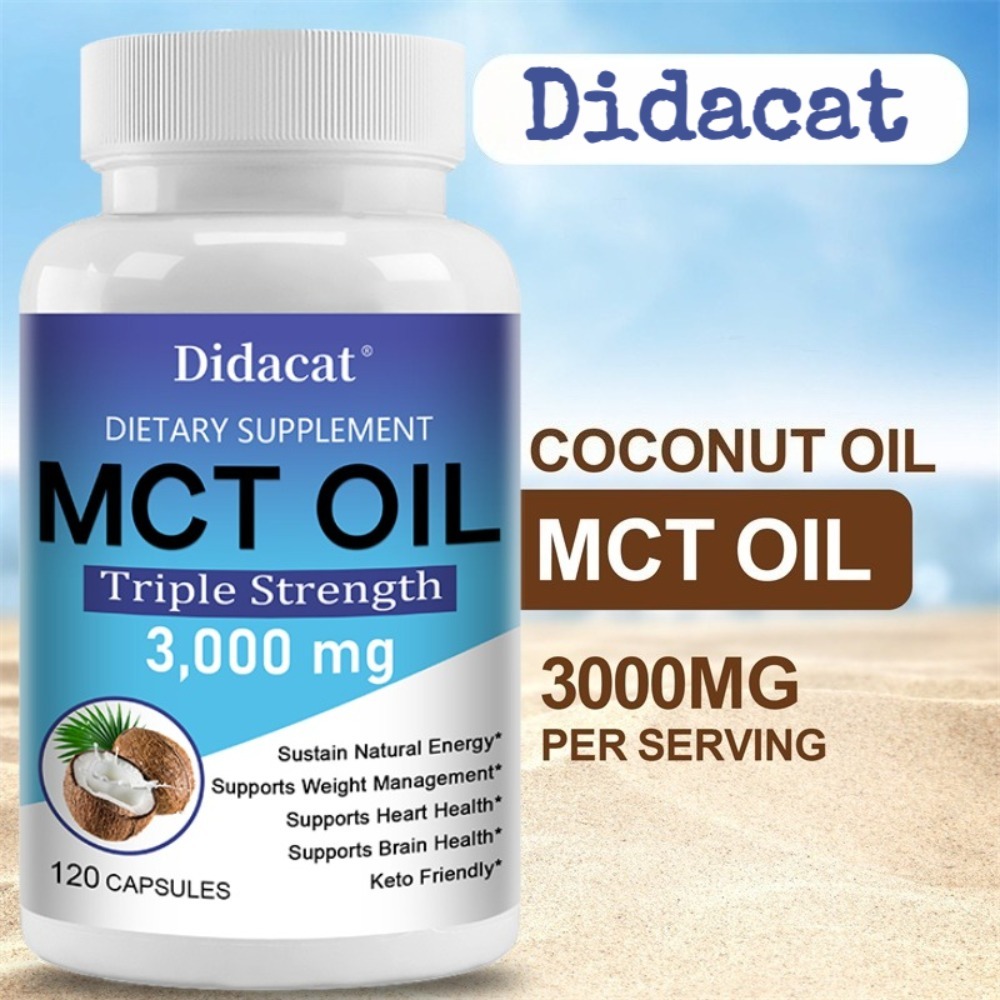 Mct Oil Coconut - Óleo MCT Contém Óleo de Coco,