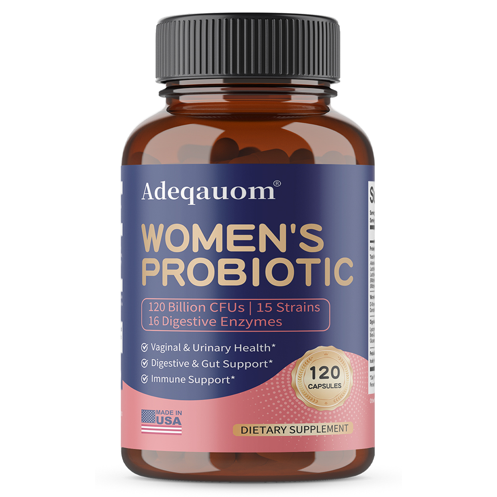 Probiotic 60 Billion - Cápsulas Probióticas Femininas 120 Bilhões de