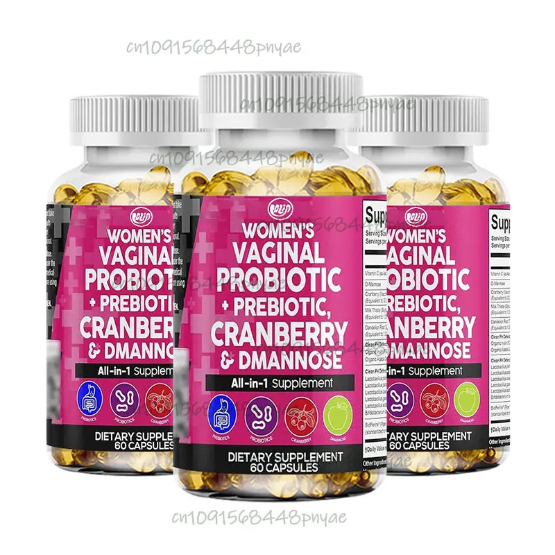 Probiotic 60 Billion - 60 cápsulas probióticos femininos + prebióticos