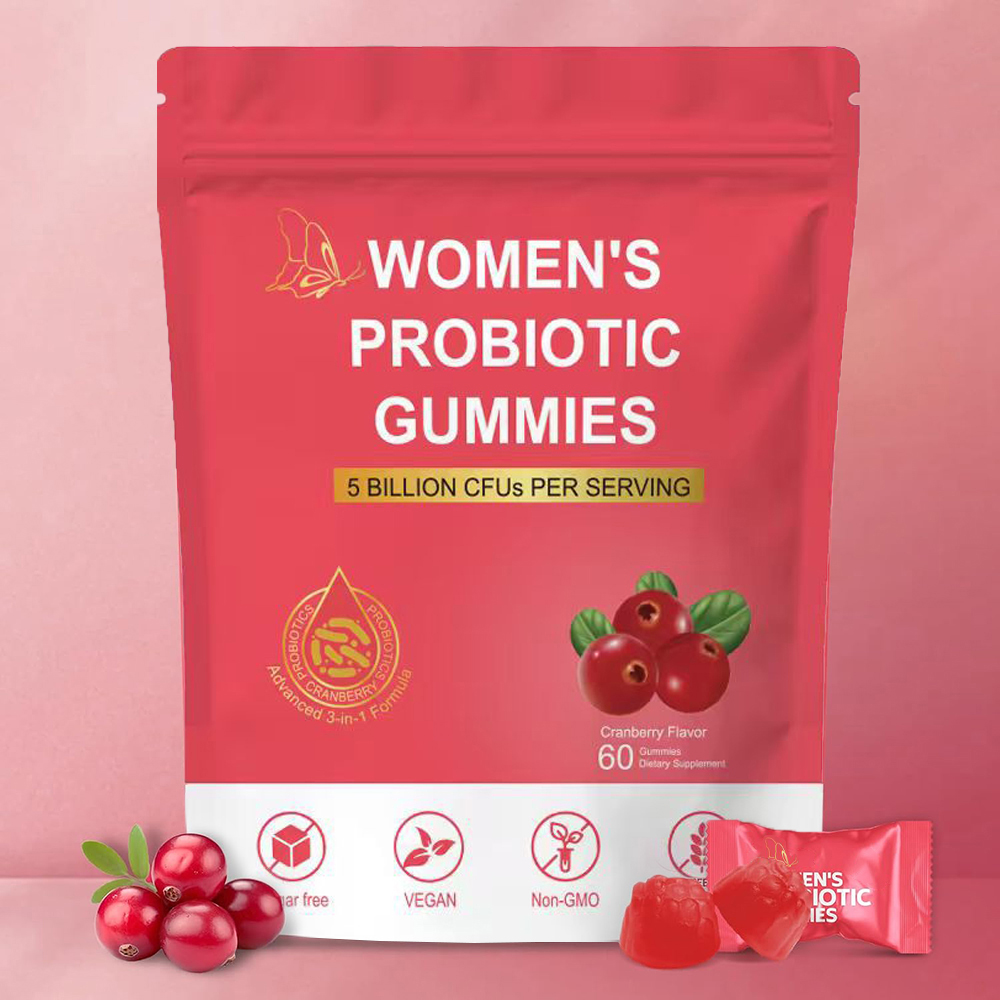 Probiotic 60 Billion - Gomas Probióticas Vaginais para Mulheres, Gomas