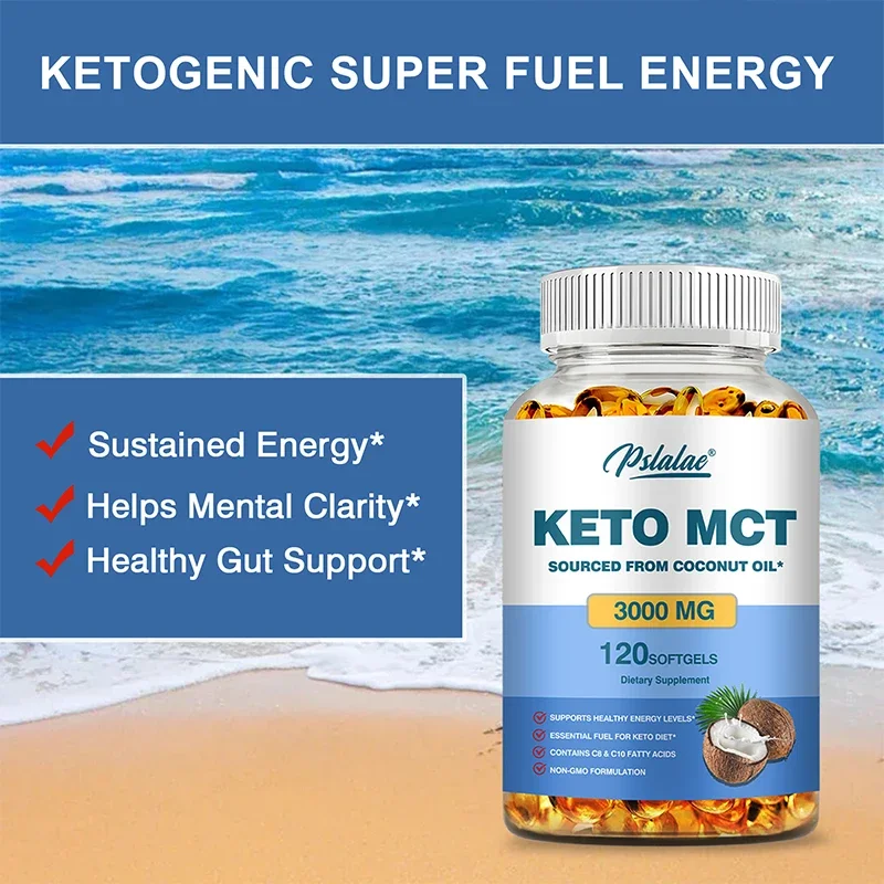 Cápsulas de óleo Keto MCT 3000 - Mct Oil Coconut avaliação e preço