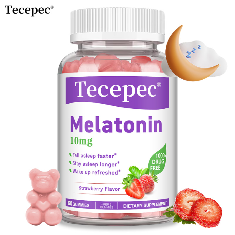 Gomas de melatonina 10 mg, mel - Melatonin Sleep Gummy avaliação e preço