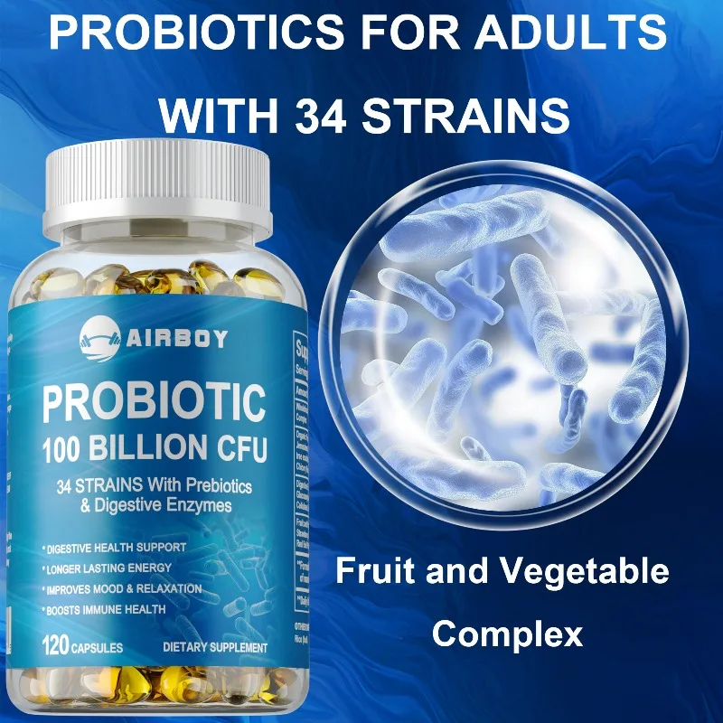 Probióticos 100 bilhões CFU -  - Probiotic 60 Billion avaliação e preço
