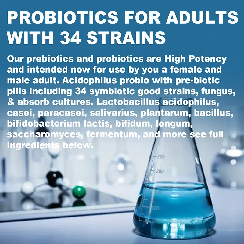 Probióticos 100 bilhões CFU -  - Probiotic 60 Billion avaliação e preço
