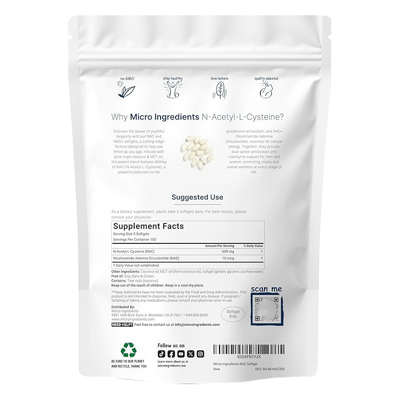Cápsulas de NAC 600mg com Mist - Mct Oil Coconut avaliação e preço