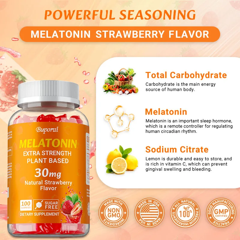Melatonina 30mg - Alivia a ans - Melatonin Sleep Gummy avaliação e preço