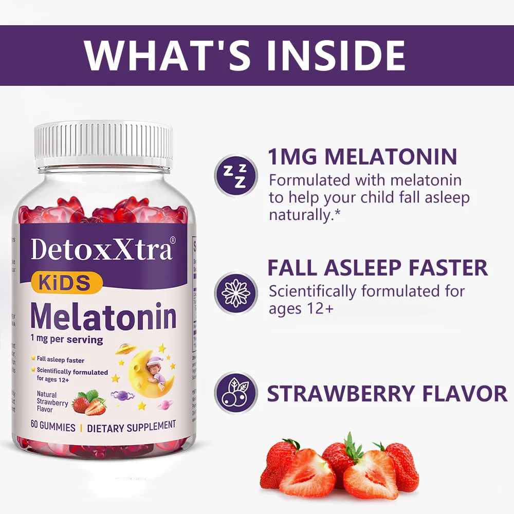 Gomas de Melatonina 1mg - Auxi - Melatonin Sleep Gummy avaliação e preço