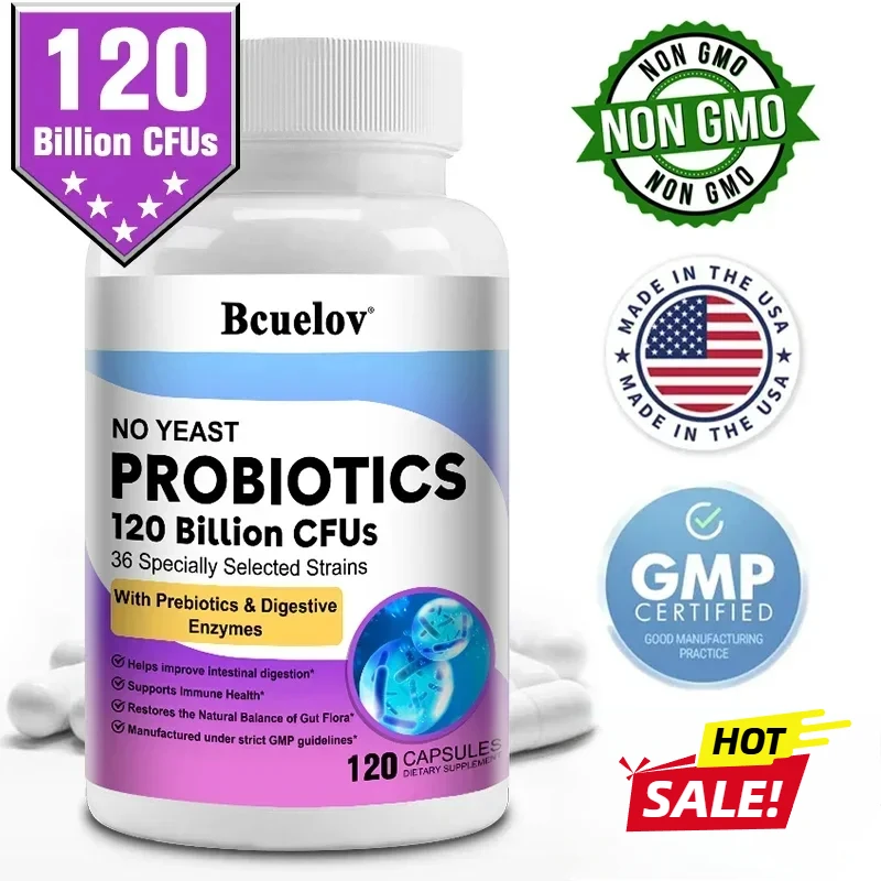 Probióticos de saúde digestiva - Probiotic 60 Billion avaliação e preço