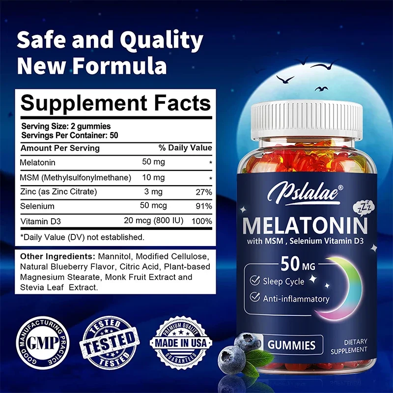 Gomas de melatonina 50mg - Apo - Melatonin Sleep Gummy avaliação e preço