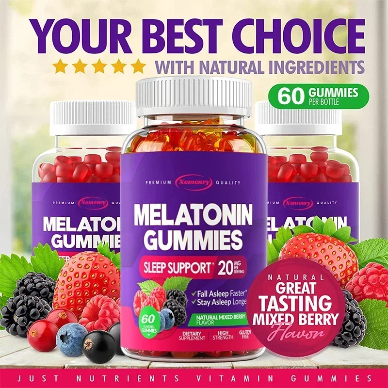 Gomas de melatonina - melhore  - Melatonin Sleep Gummy avaliação e preço